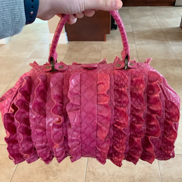 Jessica Simpson Handbags - Jessica Simpson Ruffle Handbag